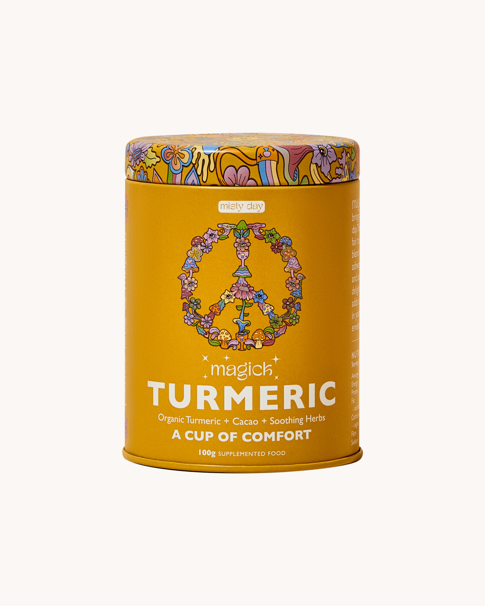Misty Day Plant Potions Magick Turmeric drink powder