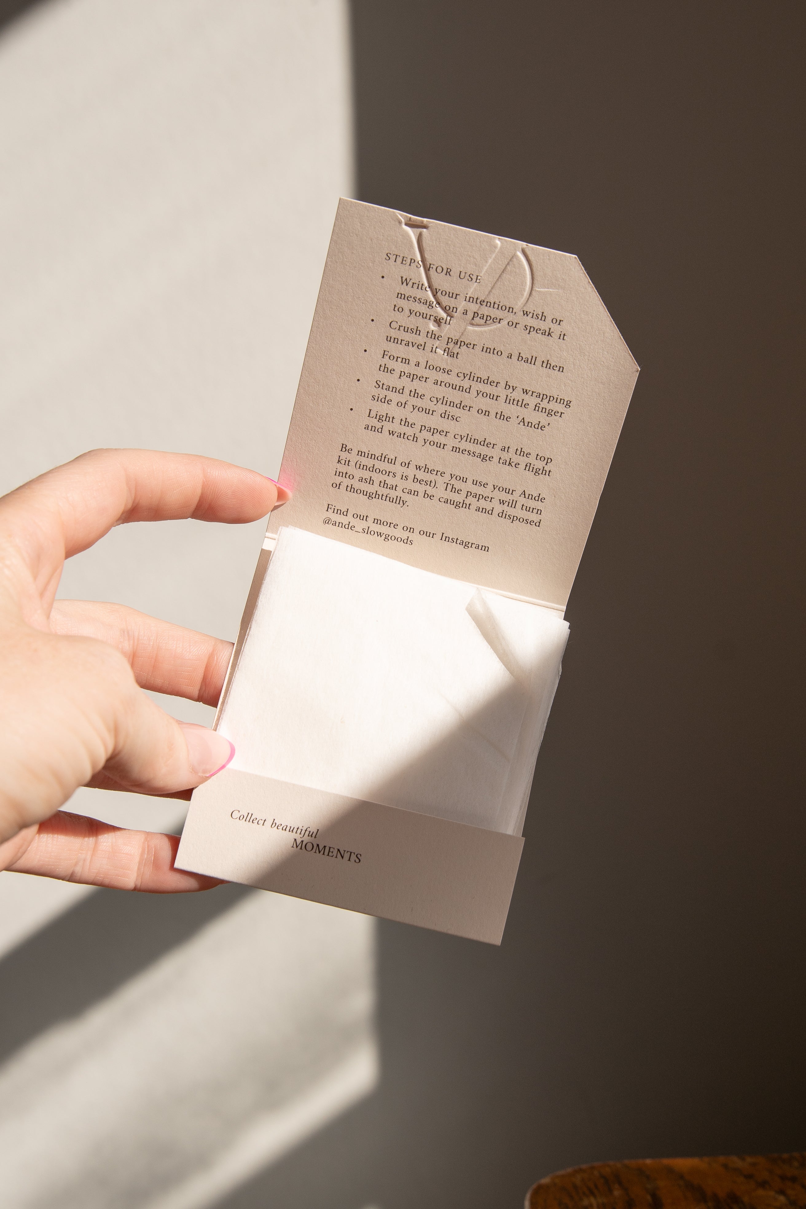 Ande Floating wish kit refill papers