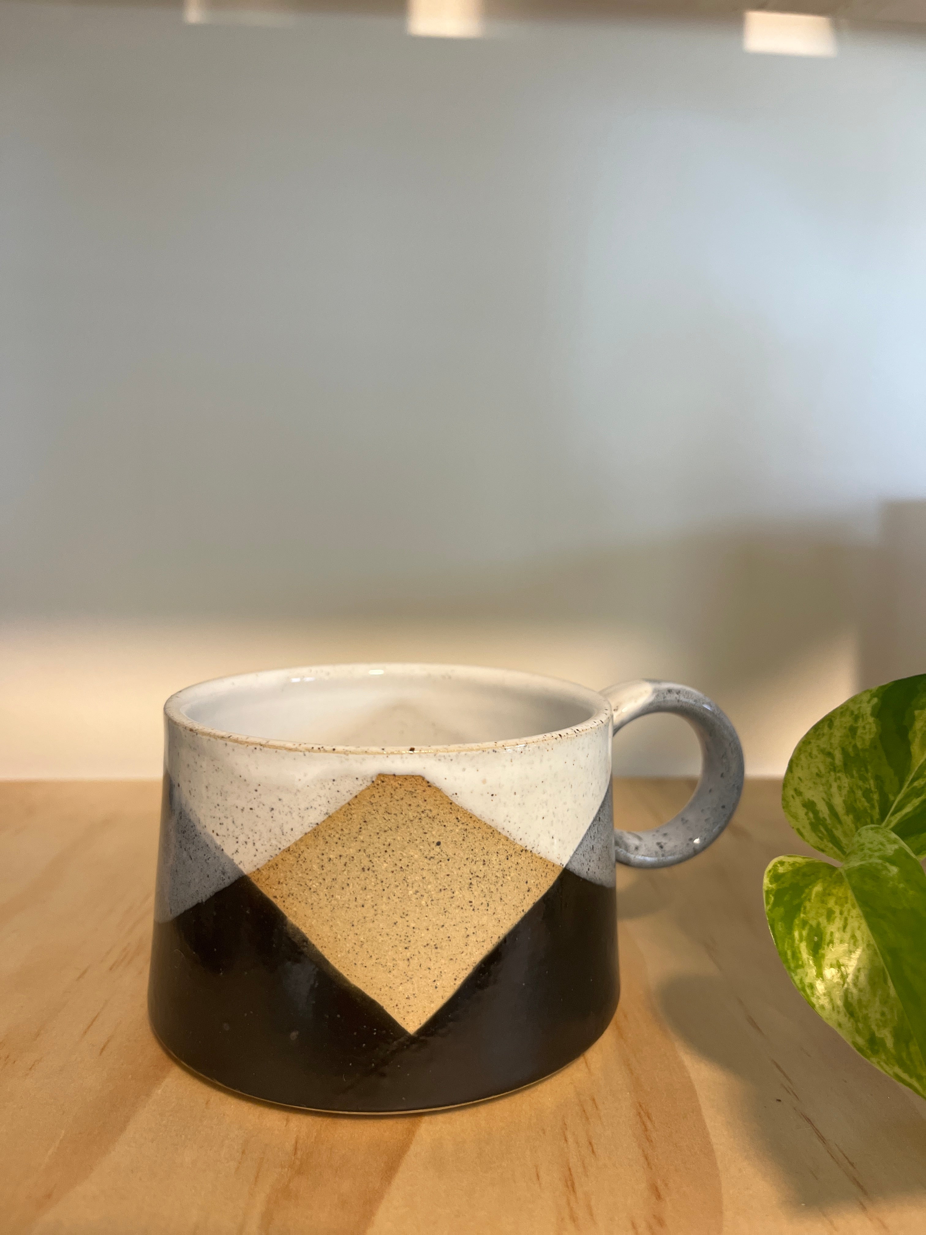 Potter Bee handmade pottery mug