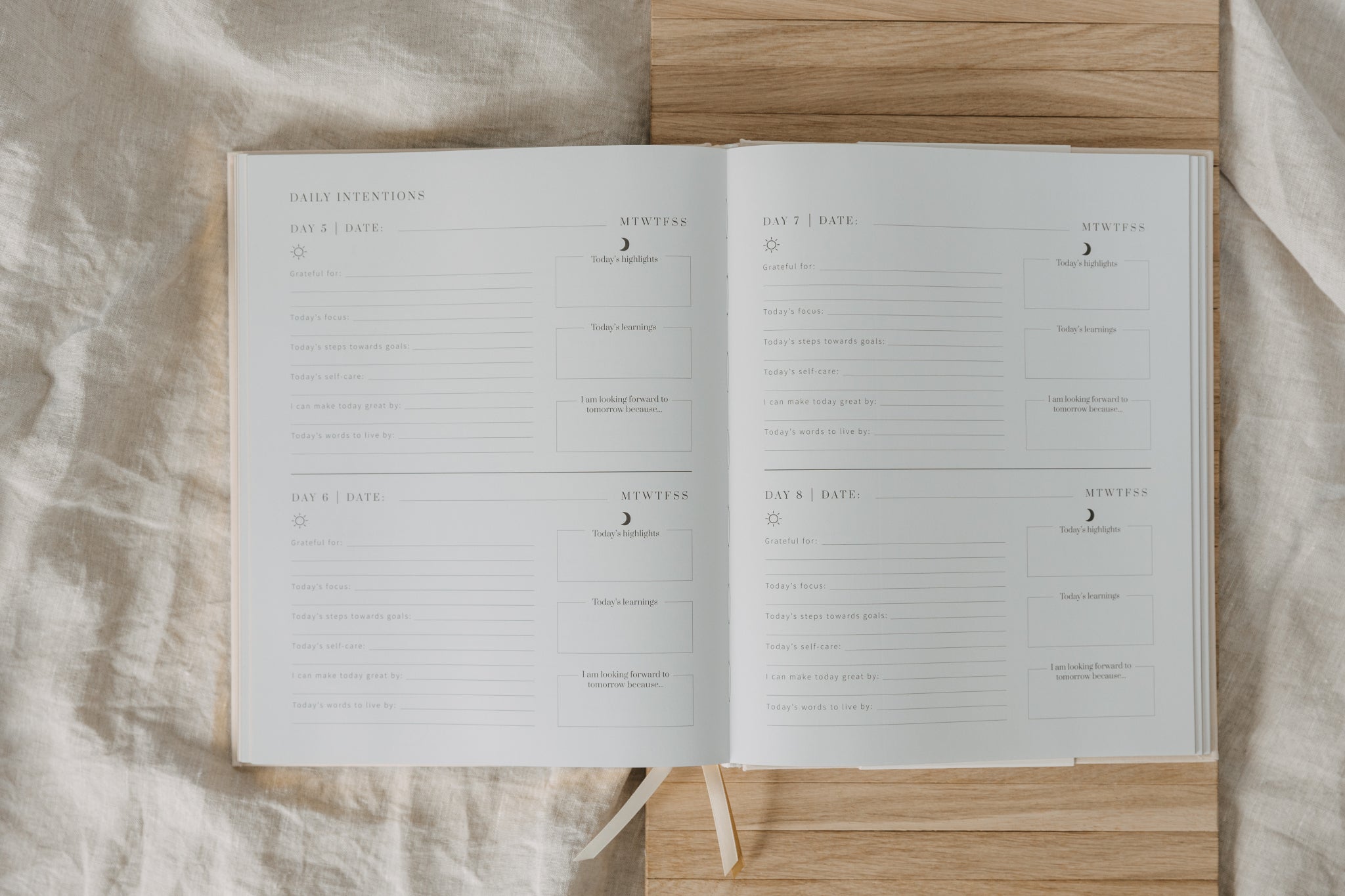Open YOU wellbeing journal
