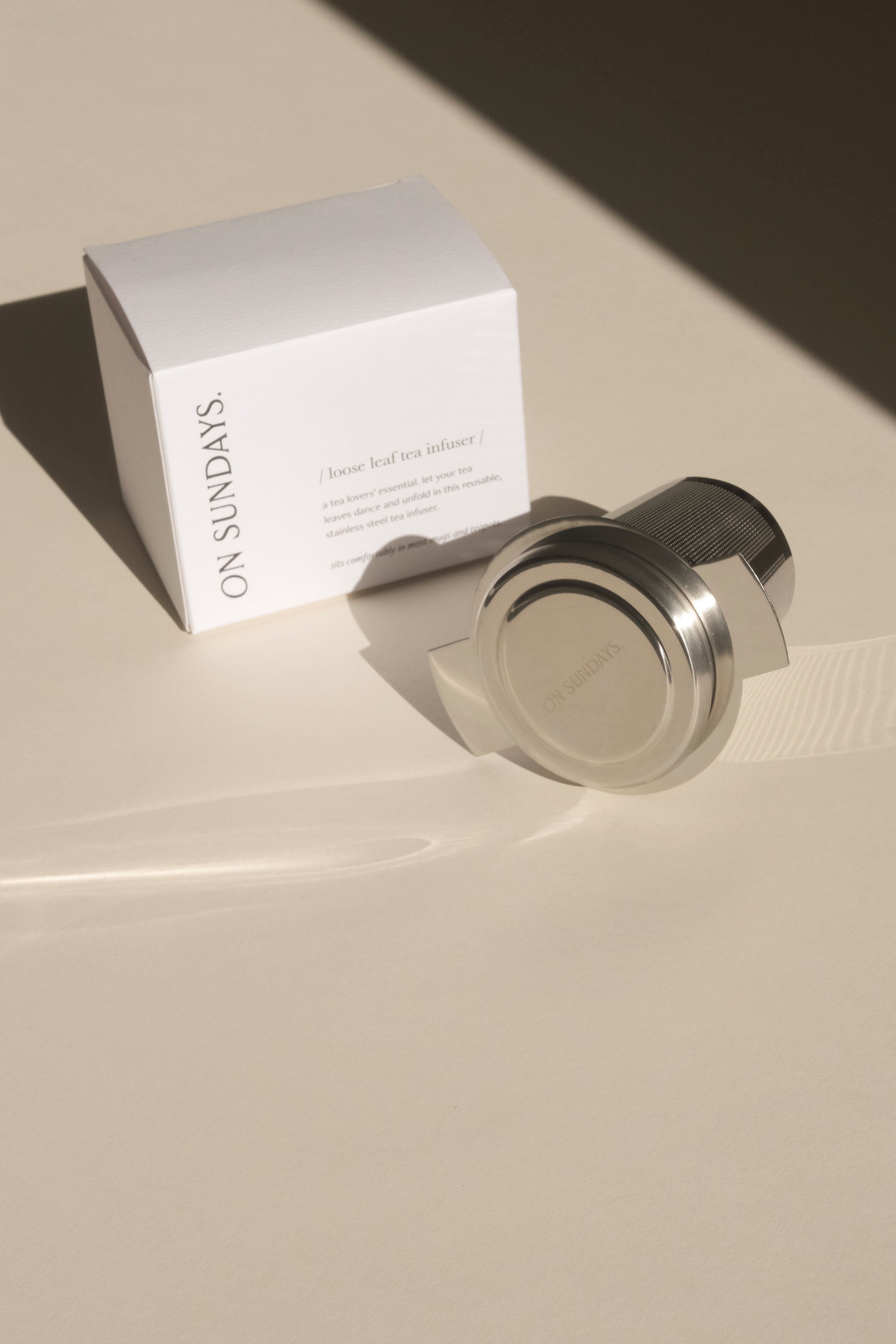 On Sundays loose leaf tea infuser