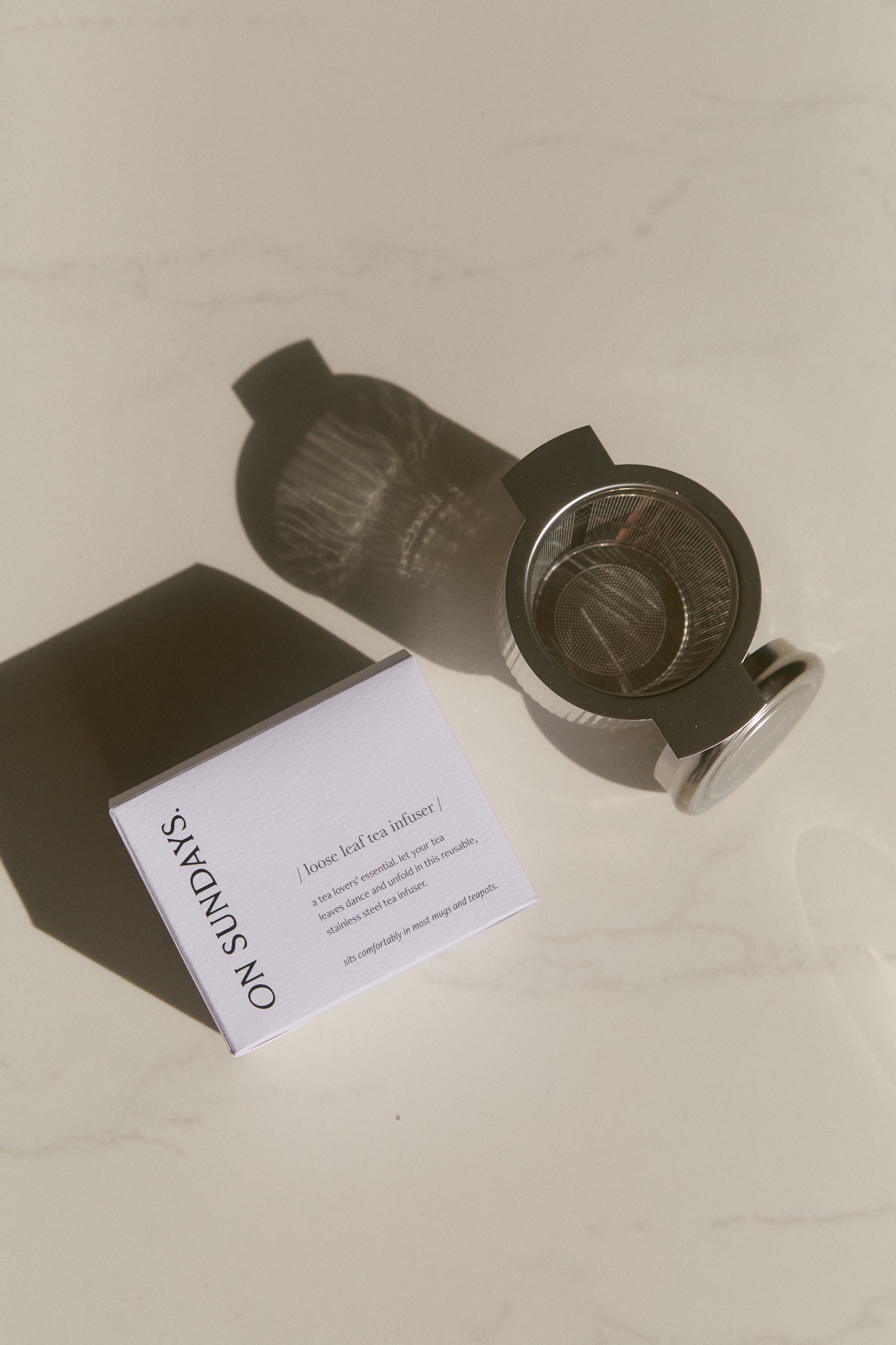 On Sundays loose leaf tea infuser