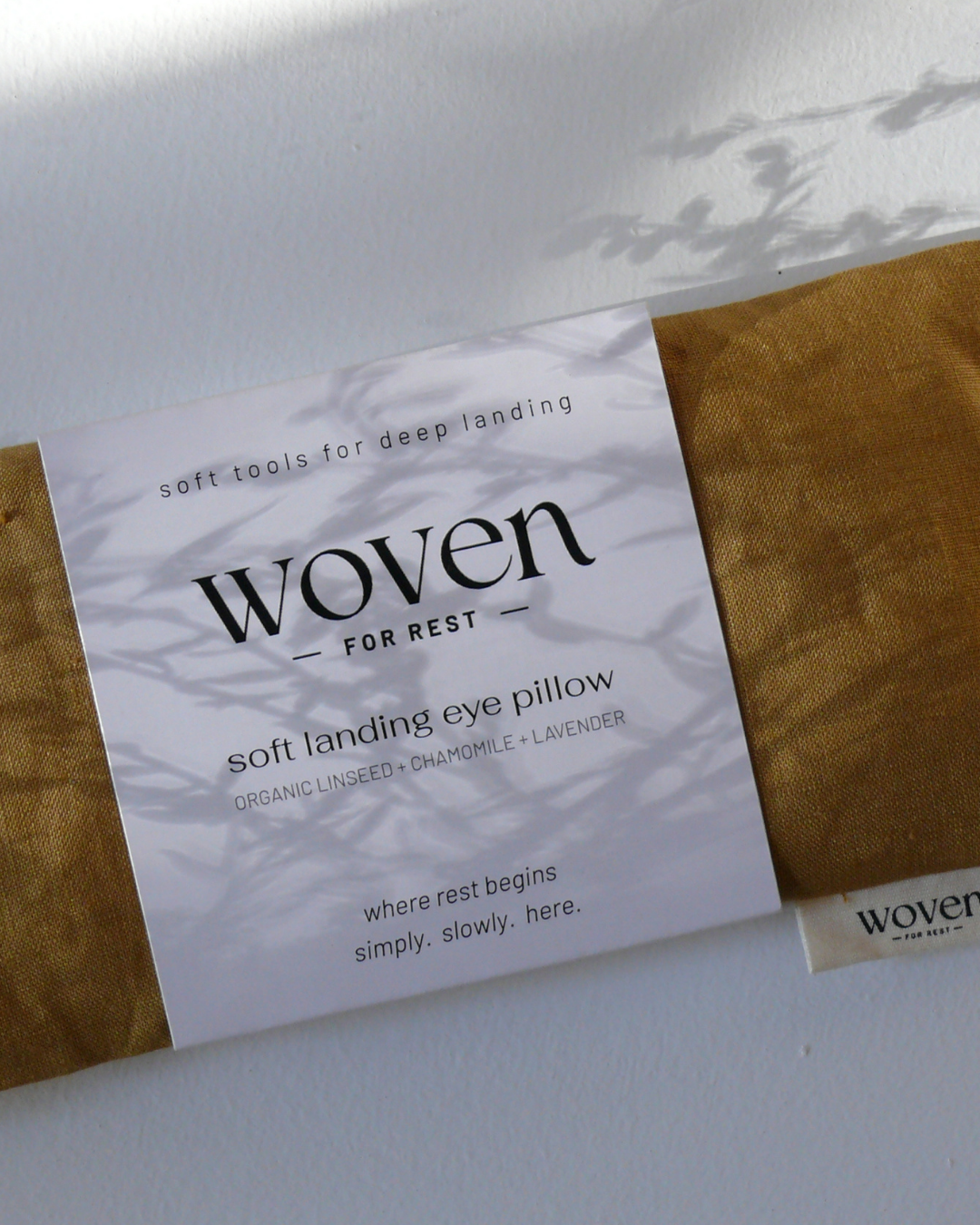 Soft Landing Eye Pillow