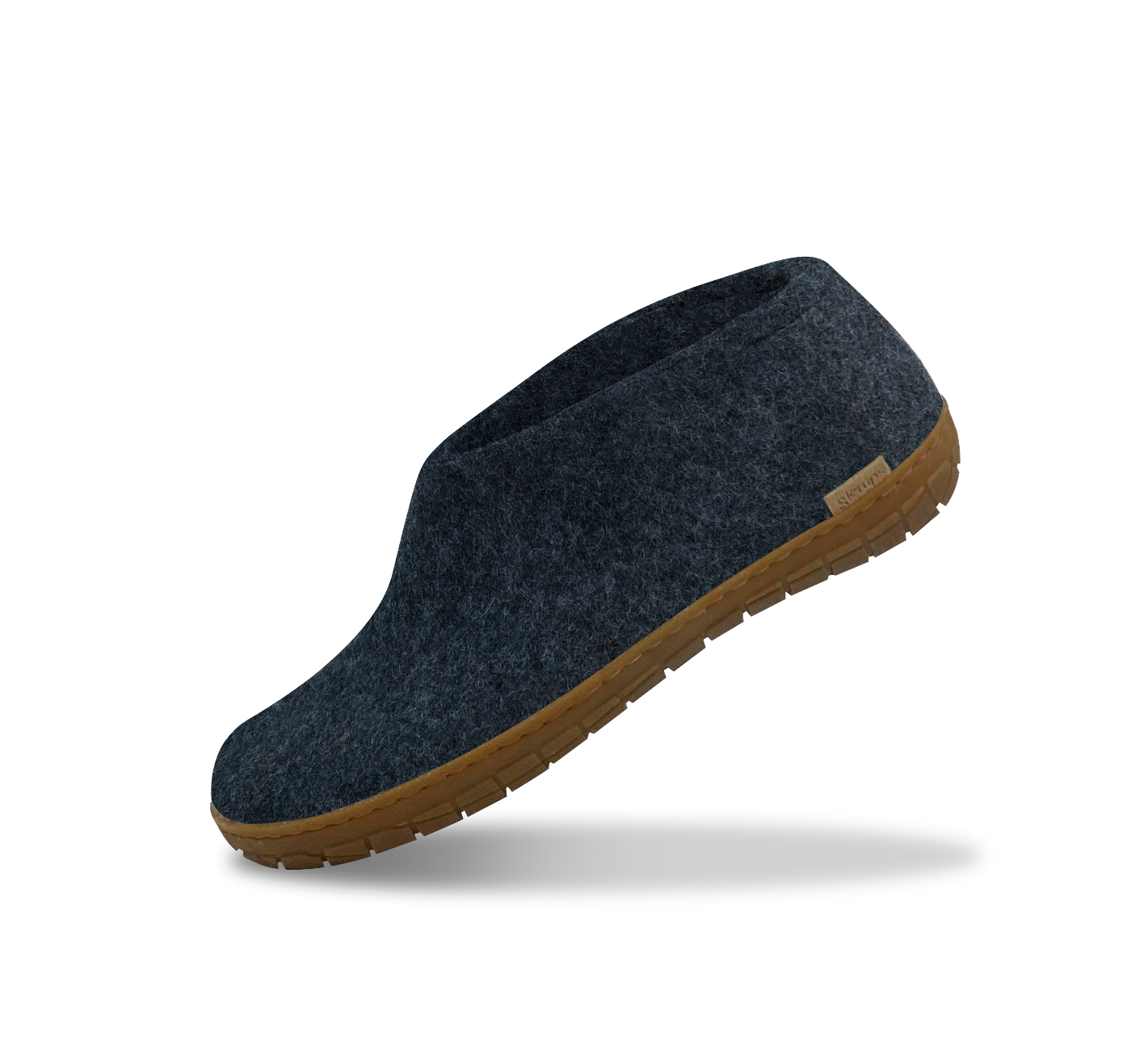 Glerups honey rubber shoe in denim
