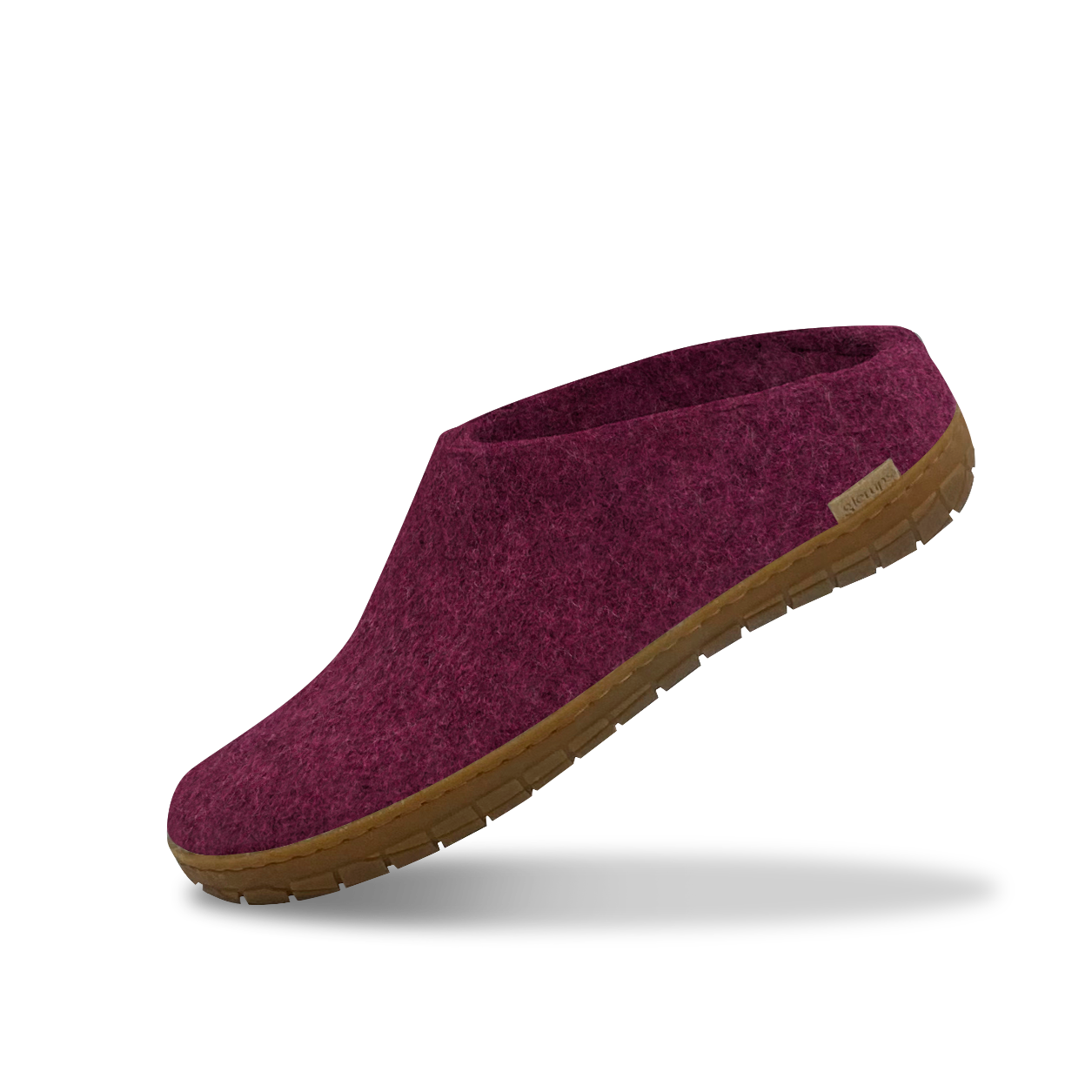 Glerups Honey rubber slip on in cranberry