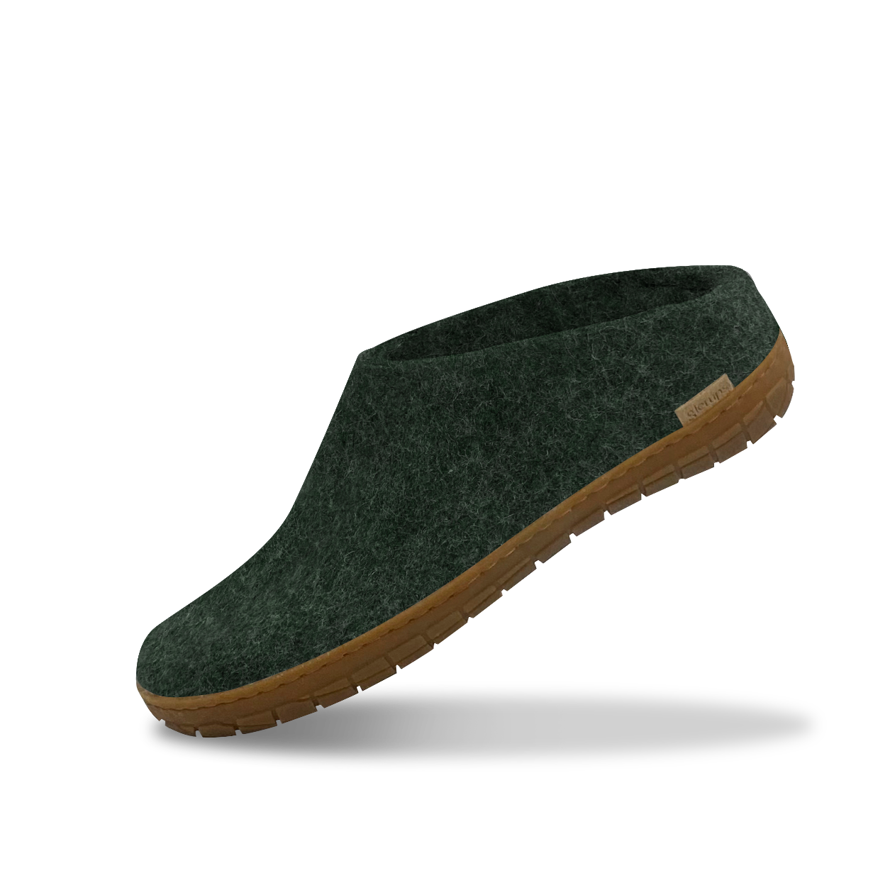 Glerups Honey rubber slip on in forest