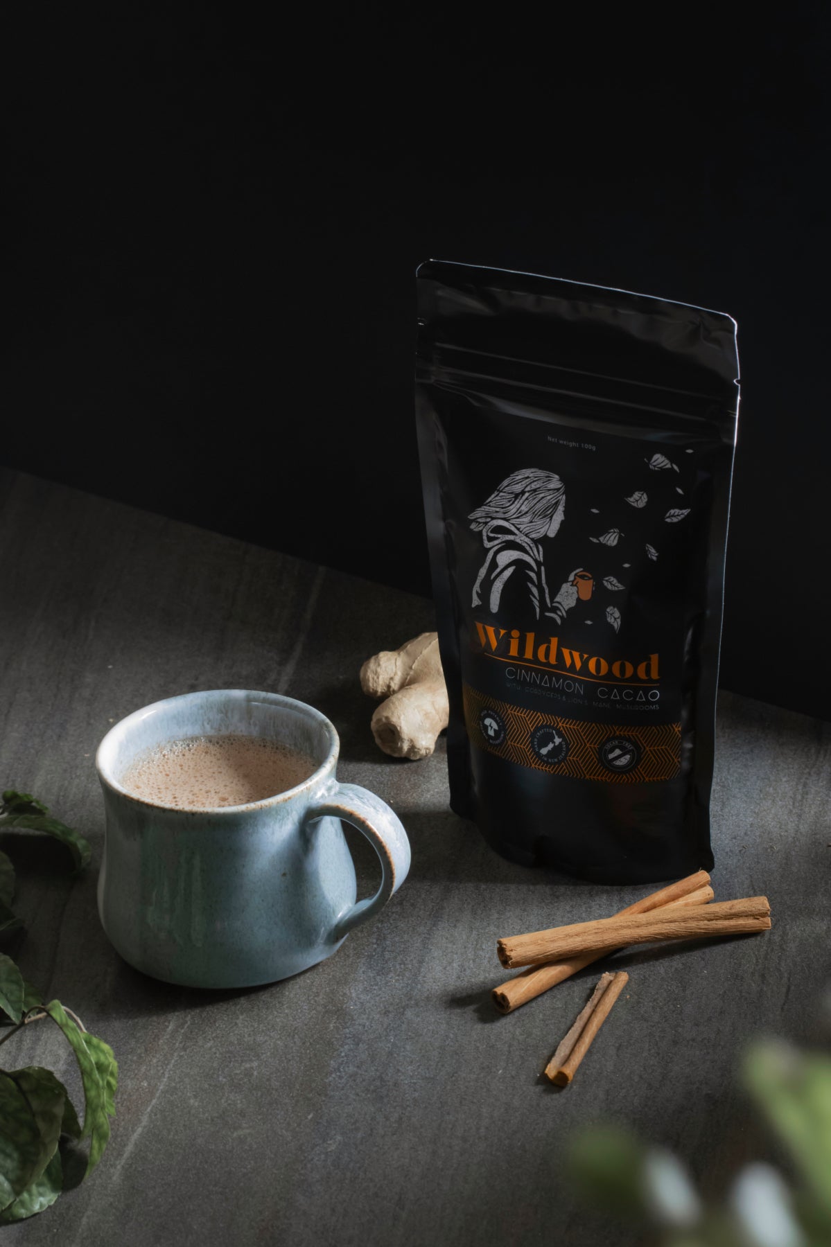 Cinnamon Cacao with Cordyceps and Lion's Mane
