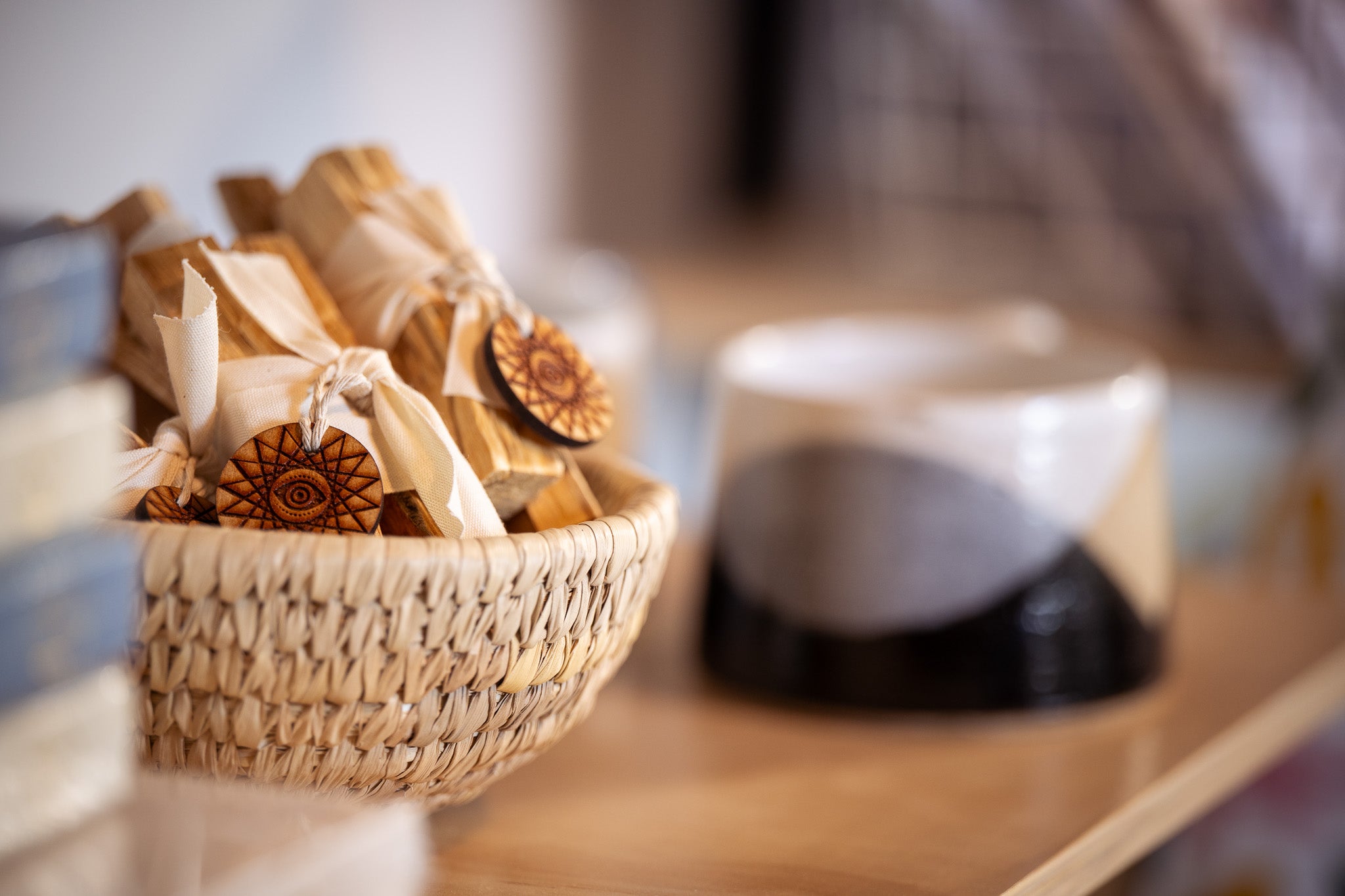 bundles of palo santo sticks