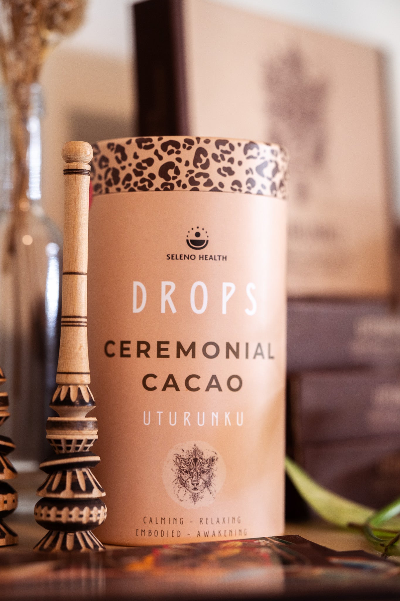 Seleno Health Uturunku Ceremonial Cacao drops