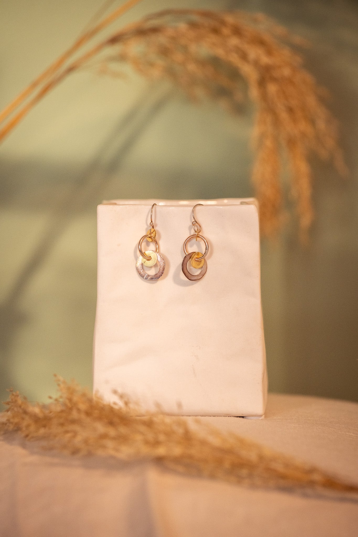 Agathe sterling silver earrings