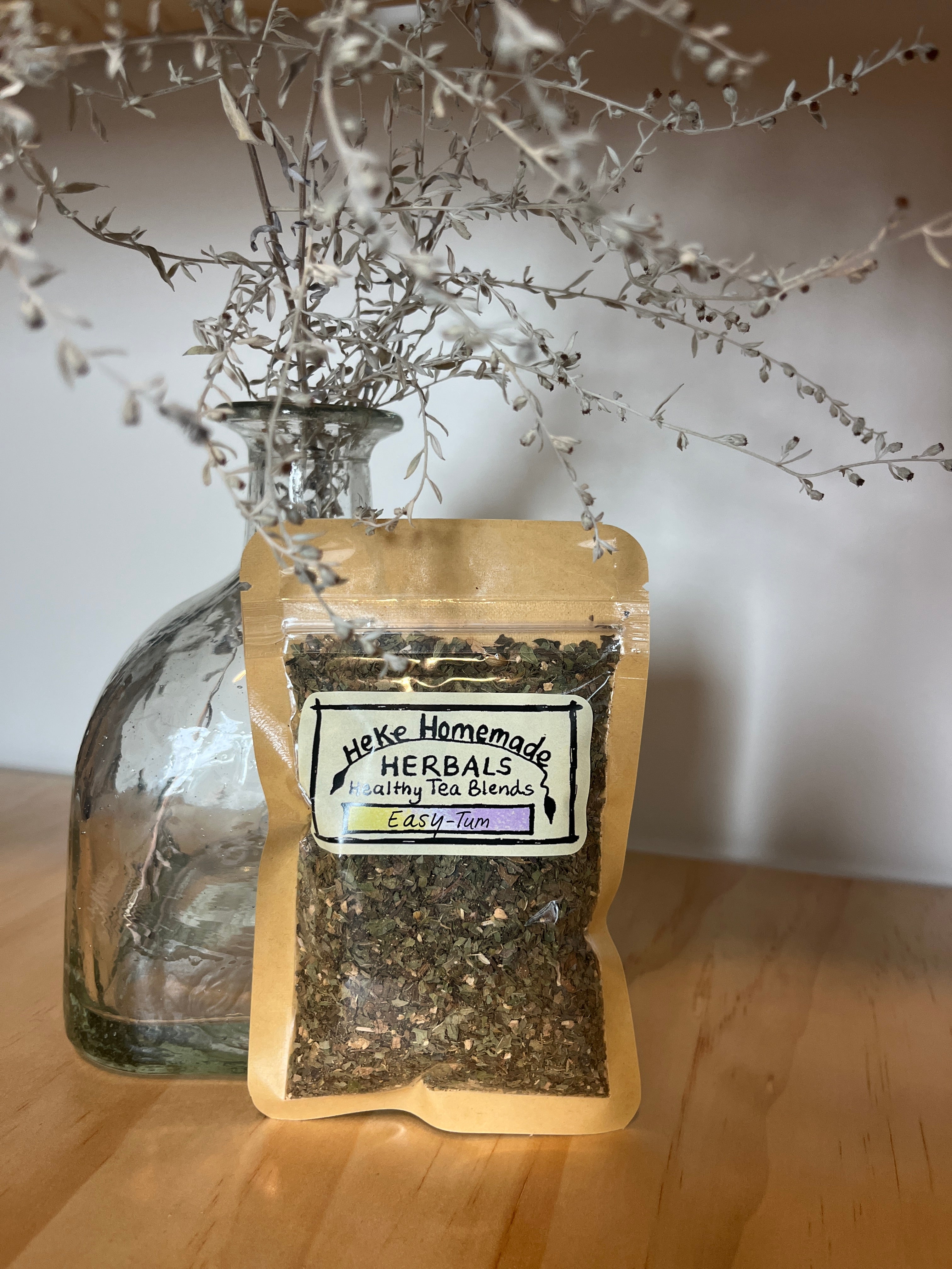Heke Homemade Herbals Easy Tum tea