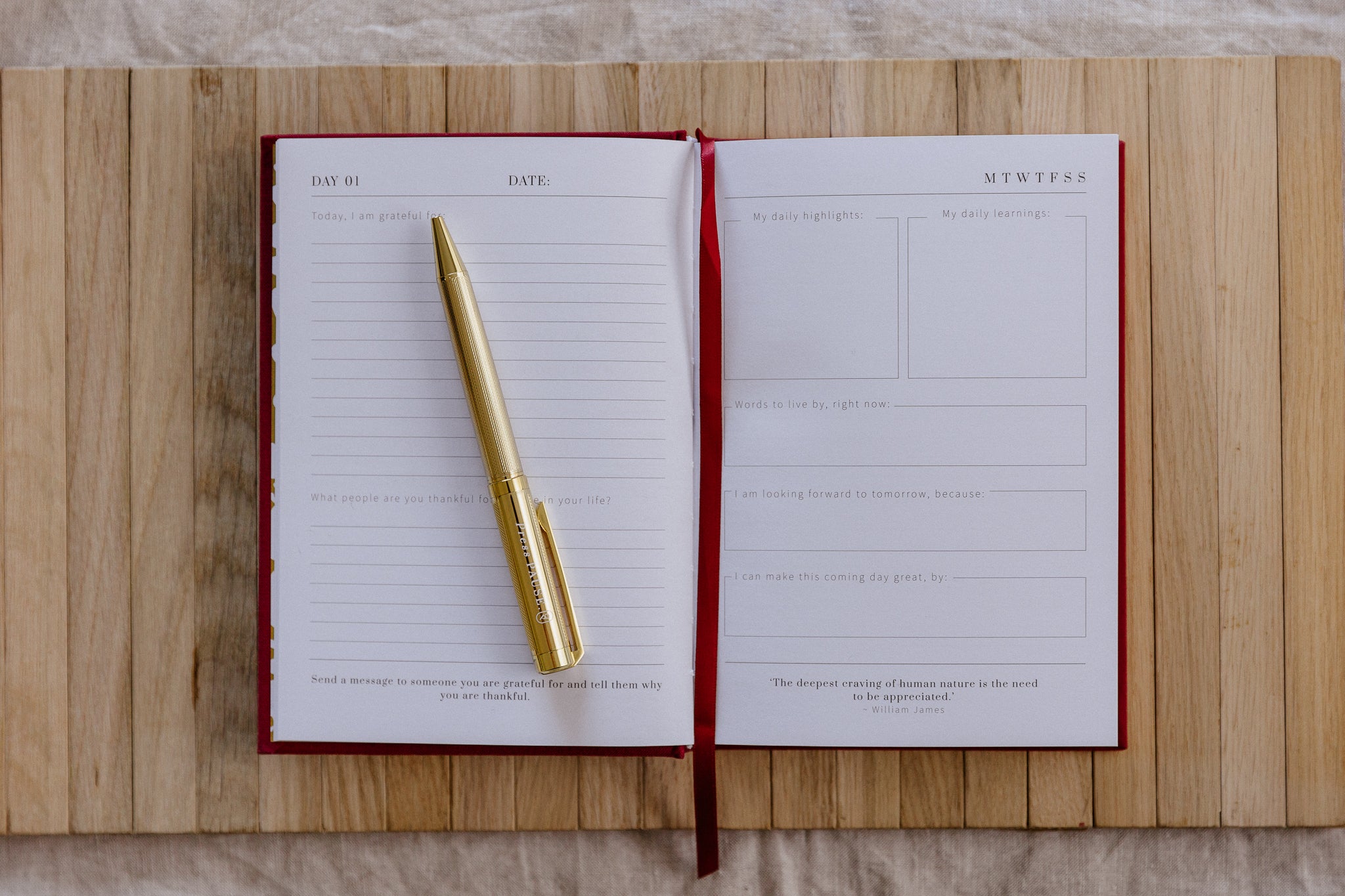 One Hundred Days of Gratitude Journal