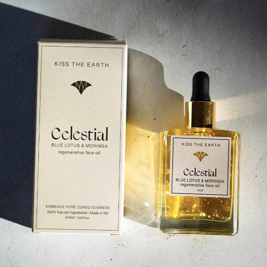 kiss the earth celestial face oil