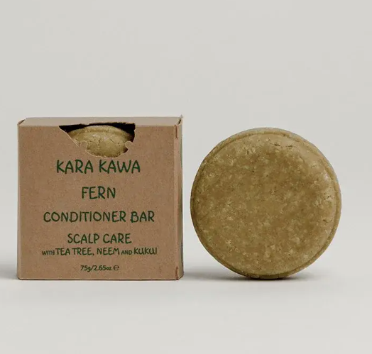 kara Kawa fern conditioner bar for scalp care