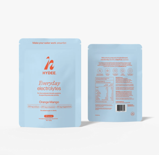 Hydee Everyday Orange Mango electrolytes pouch